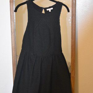 Anthropologie black dress